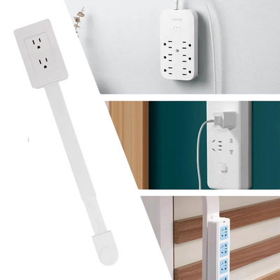 Multiprise Rotative avec 3 Prises – Pivotement à 180°